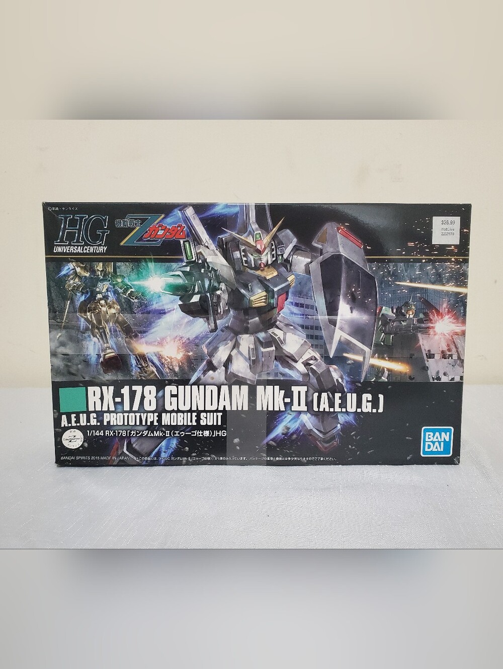 Bandai Hobby Zeta Gundam HGUC Mk-II AEUG HG 1/144 Model Kit
